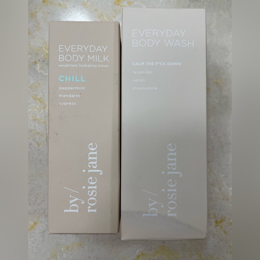 By Rosie Jane Everyday Body Milk and Wash Set - Chill